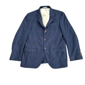 Brunello Cucinelli Blue Sport Coat with Notch Lapel, pre-owned